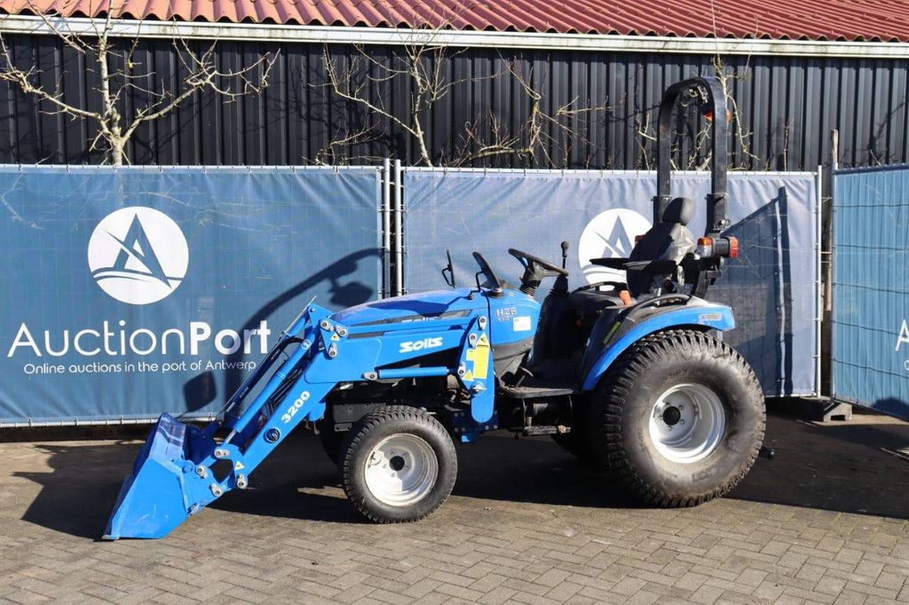 Minitractor Solis H26 HST Diesel 26pk met voorlader