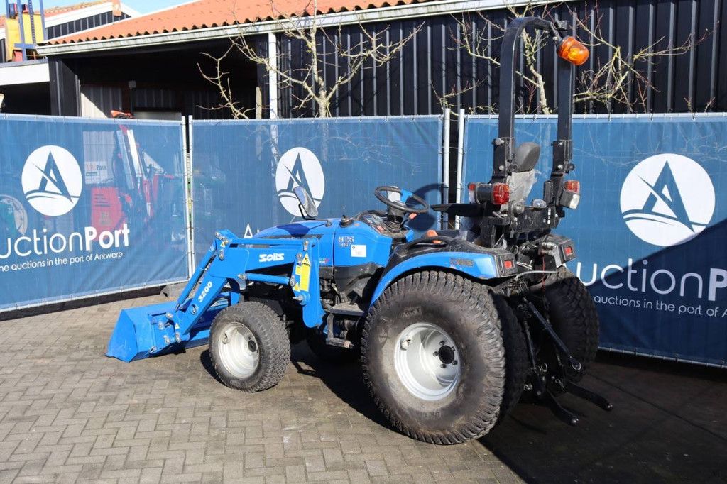 Minitractor Solis H26 HST Diesel 26pk met voorlader