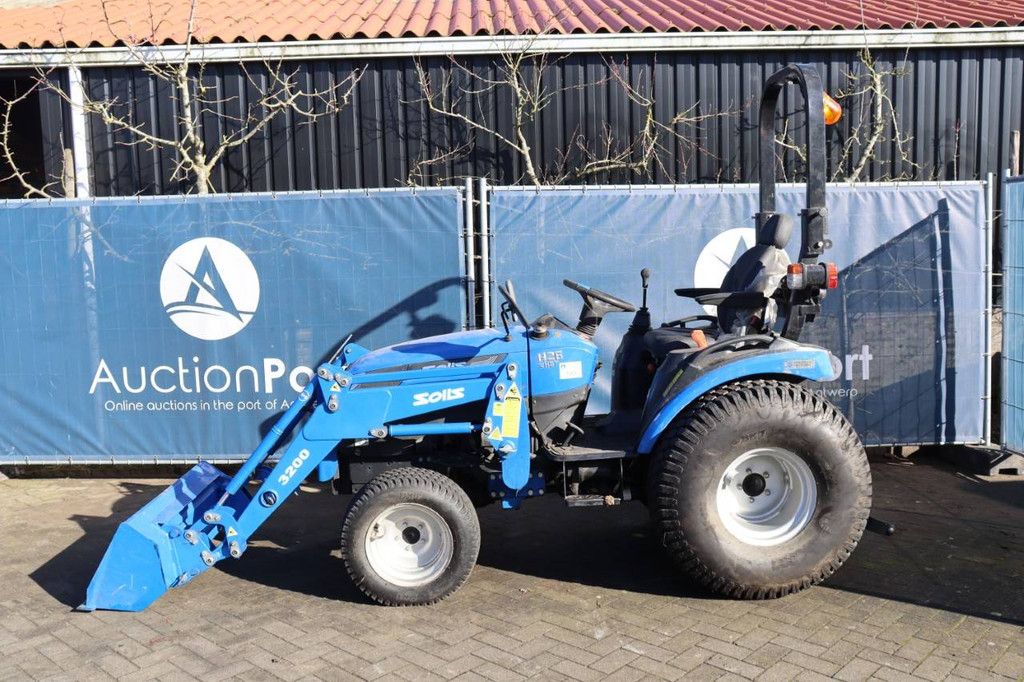 Minitractor Solis H26 HST Diesel 26pk met voorlader