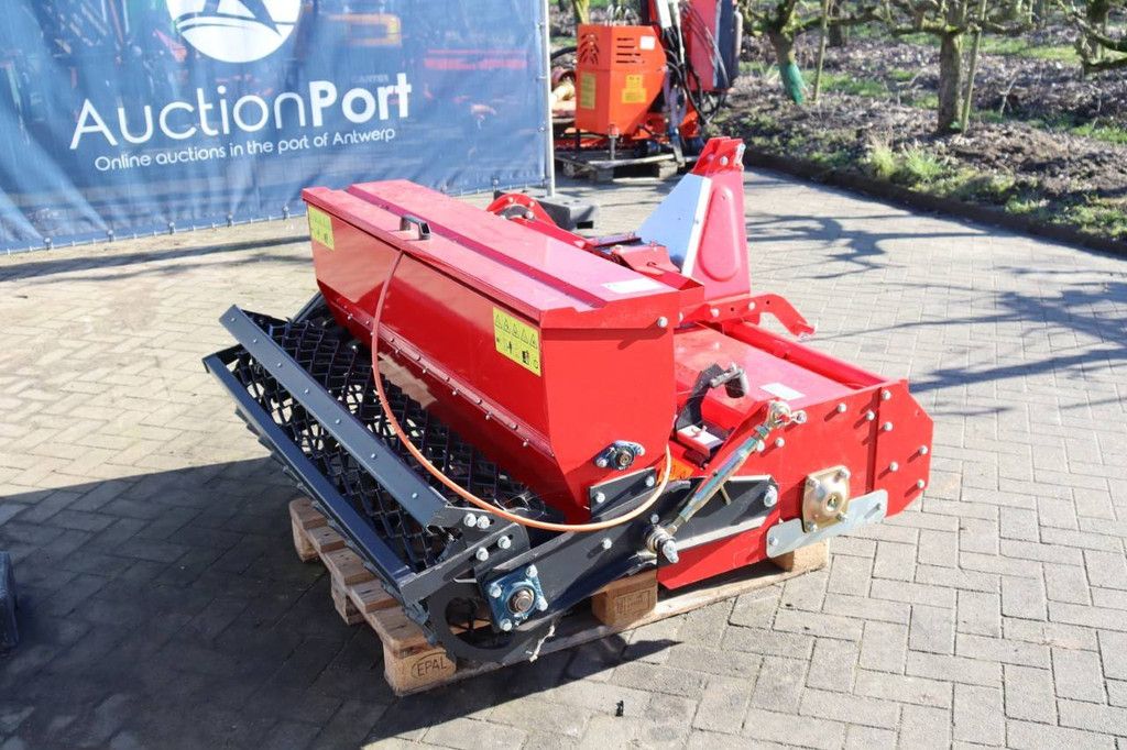 Stone Burrier SB-145B 2024 rotary harrow with seed box New