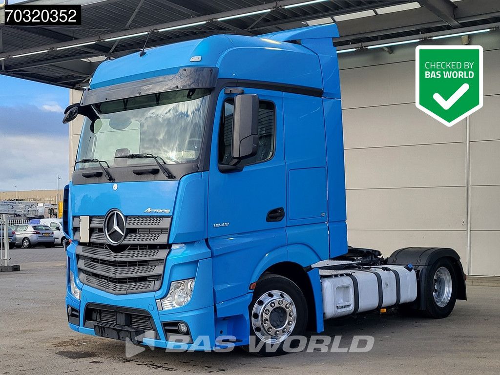Mercedes Actros Actros 1948 4X2 BigSpace Mega Retarder 2xTanks Alcoa's ACC