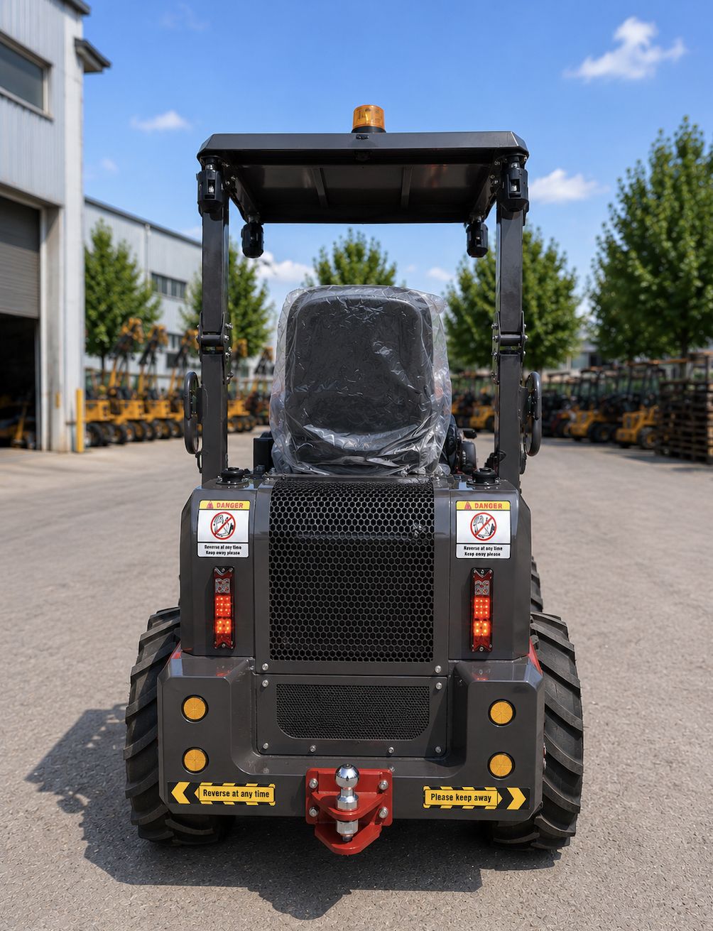 KINGWAY H190 Wiellader (knikgestuurd) – NIEUW | Kubota motor