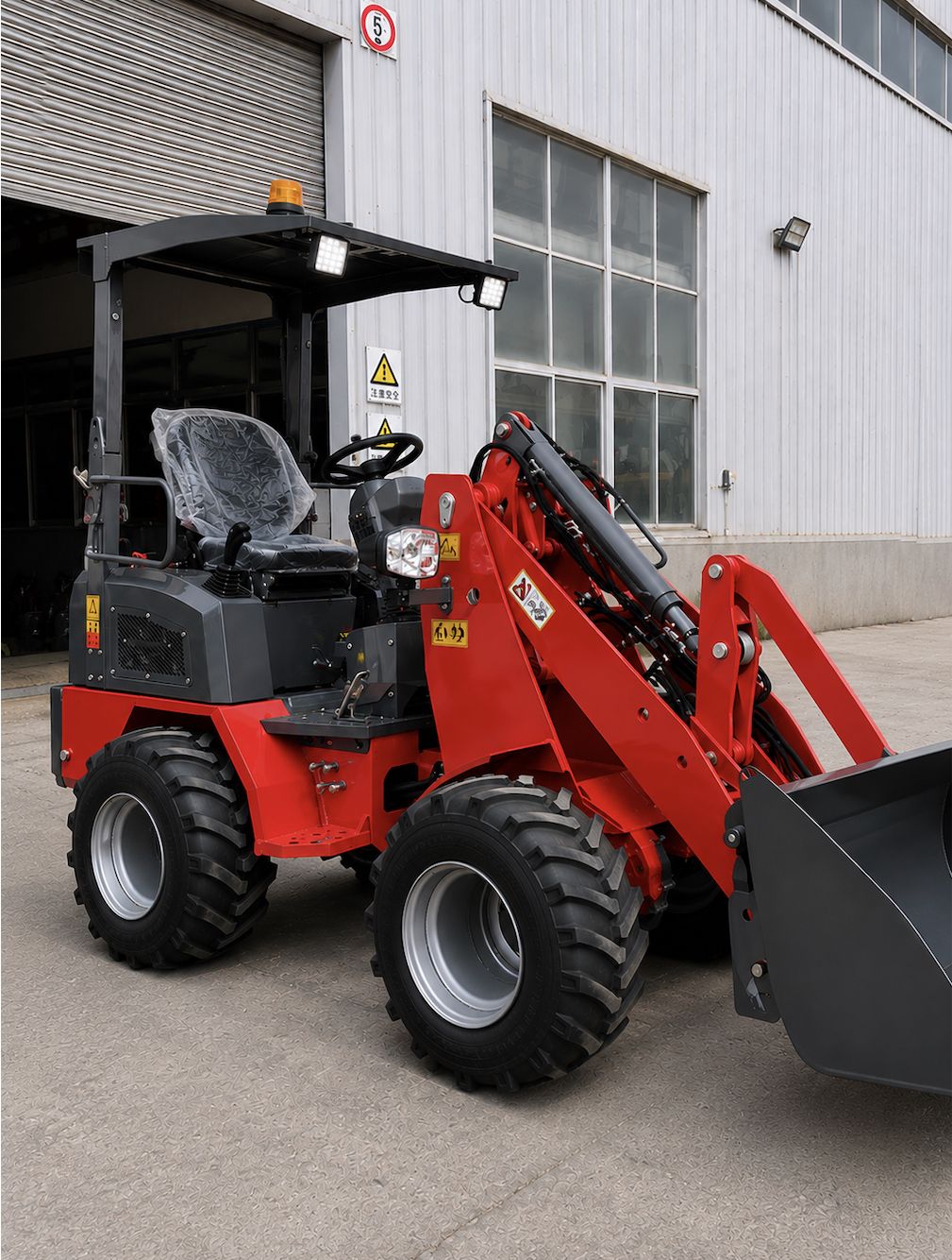 KINGWAY H190 Wiellader (knikgestuurd) – NIEUW | Kubota motor
