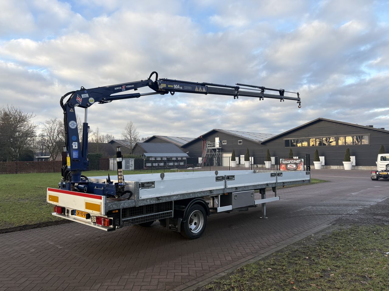 Be oplegger NEFRA 7 TON met Amco Veba kraan