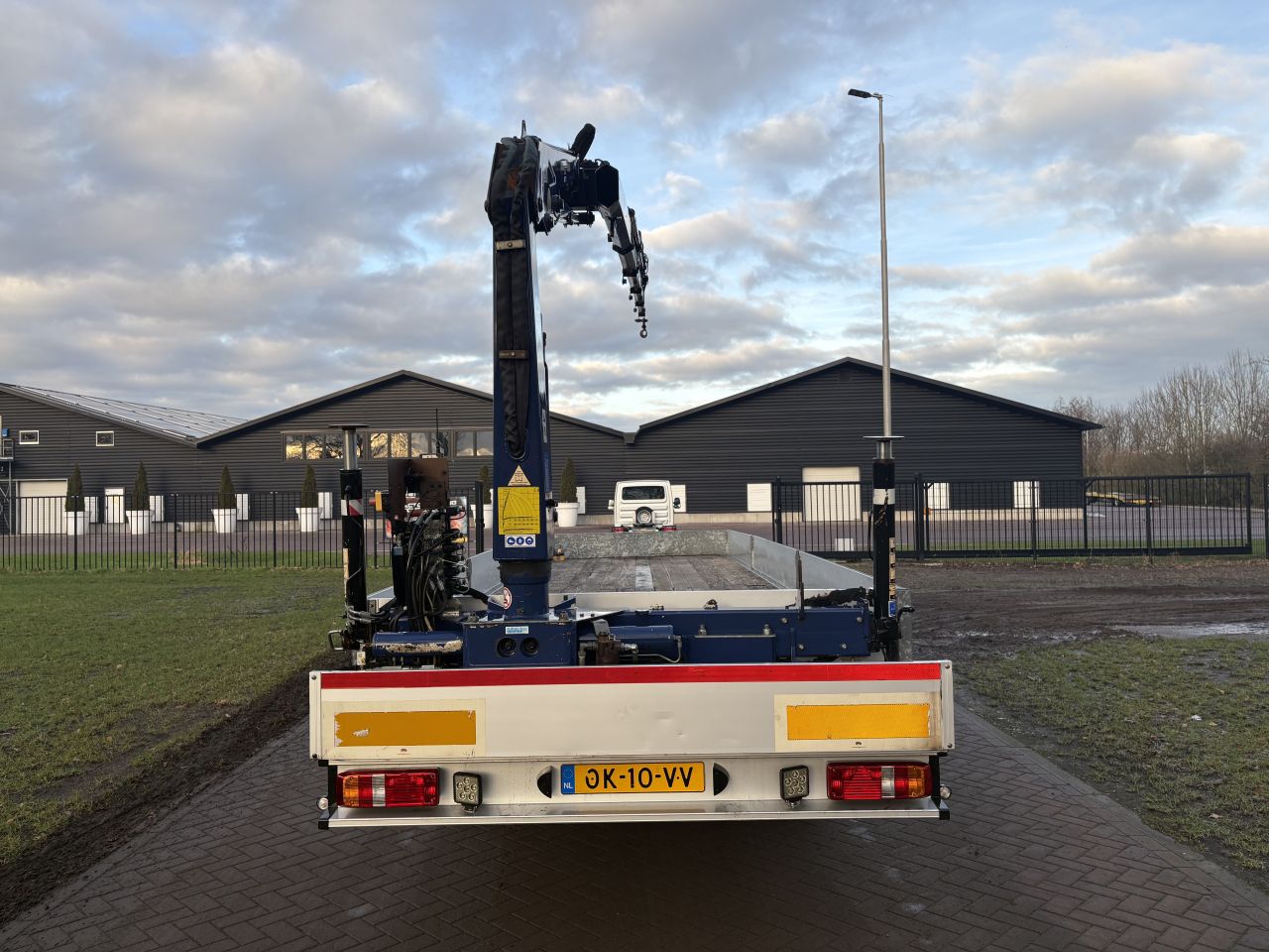 Be oplegger NEFRA 7 TON met Amco Veba kraan