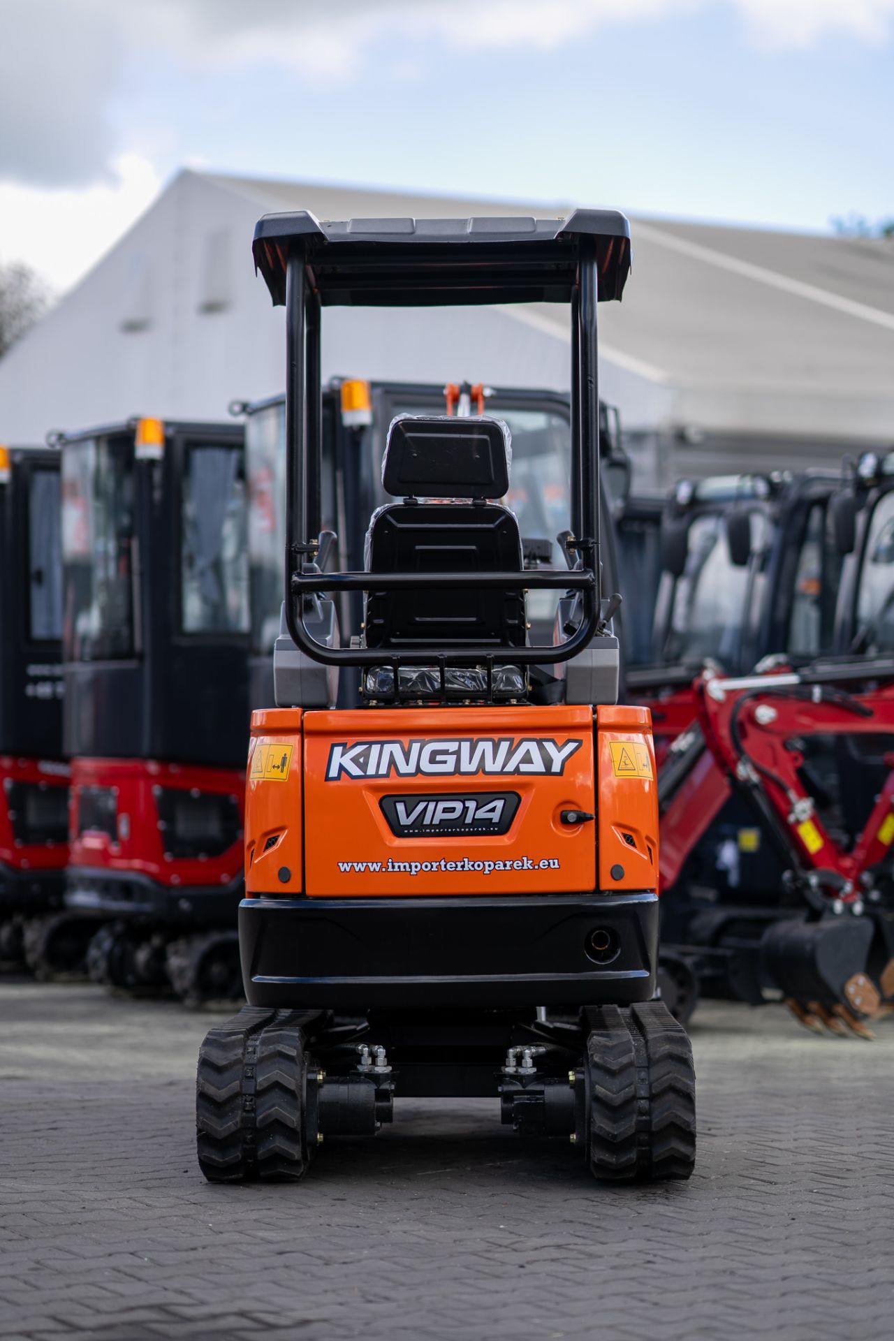 Kingway graafmachine minigraver minigraafmachine VIP14 1400KG