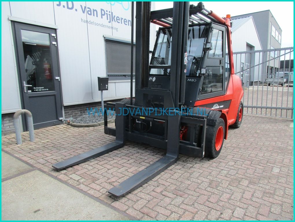 Linde H80T/900-03 2156uur+Perkins+sideshift+4xhydraulic