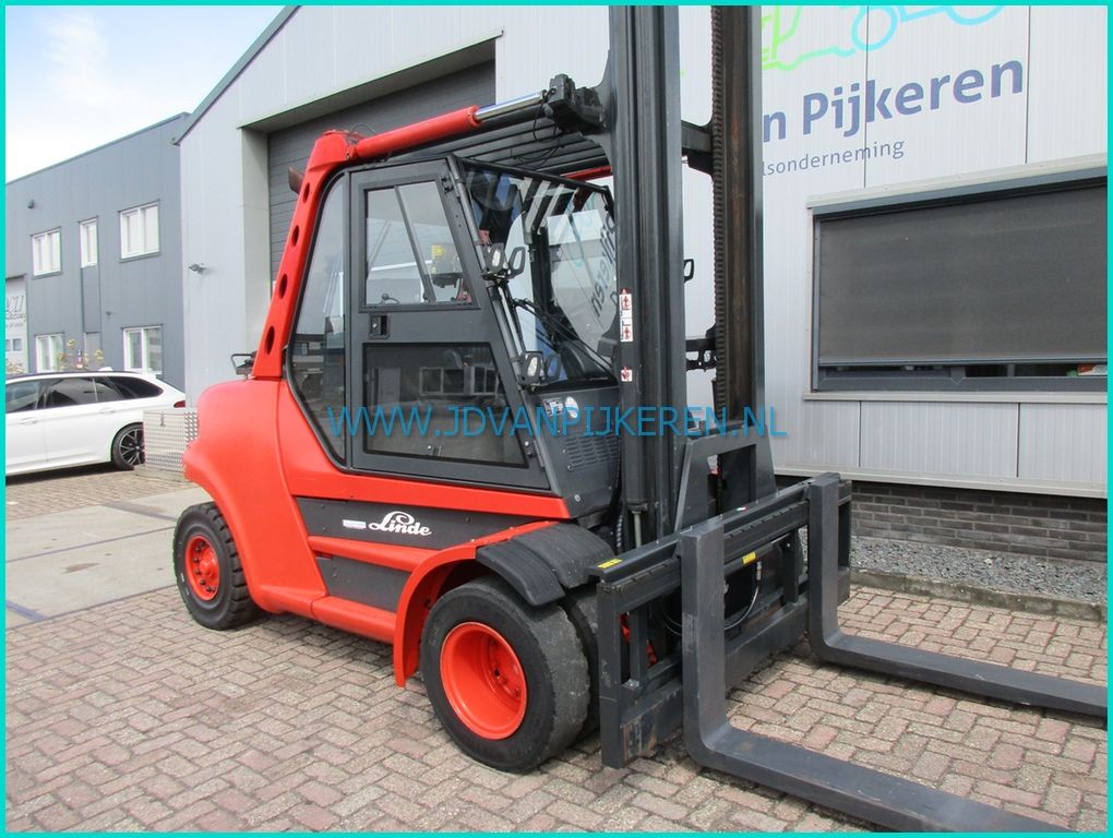 Linde H80T/900-03 2156uur+Perkins+sideshift+4xhydraulic