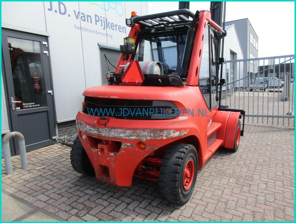 Linde H80T/900-03 2156uur+Perkins+sideshift+4xhydraulic