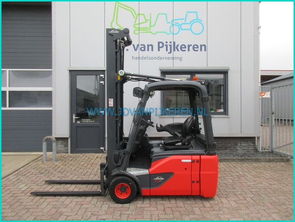 Linde E18-02 5355uur+triplex6.47m+sideshift+accu70%