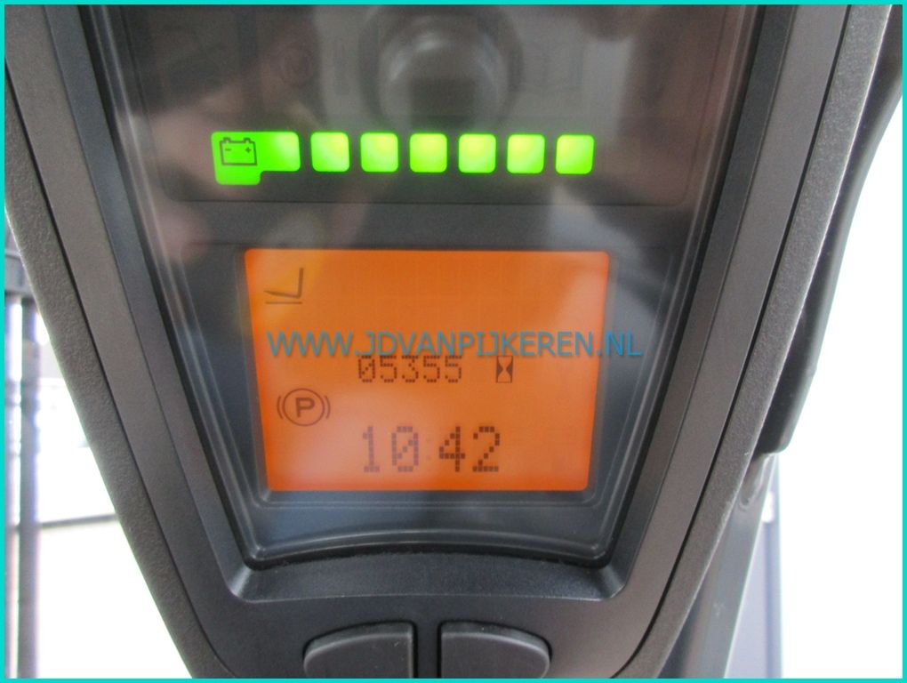 Linde E18-02 5355uur+triplex6.47m+sideshift+accu70%