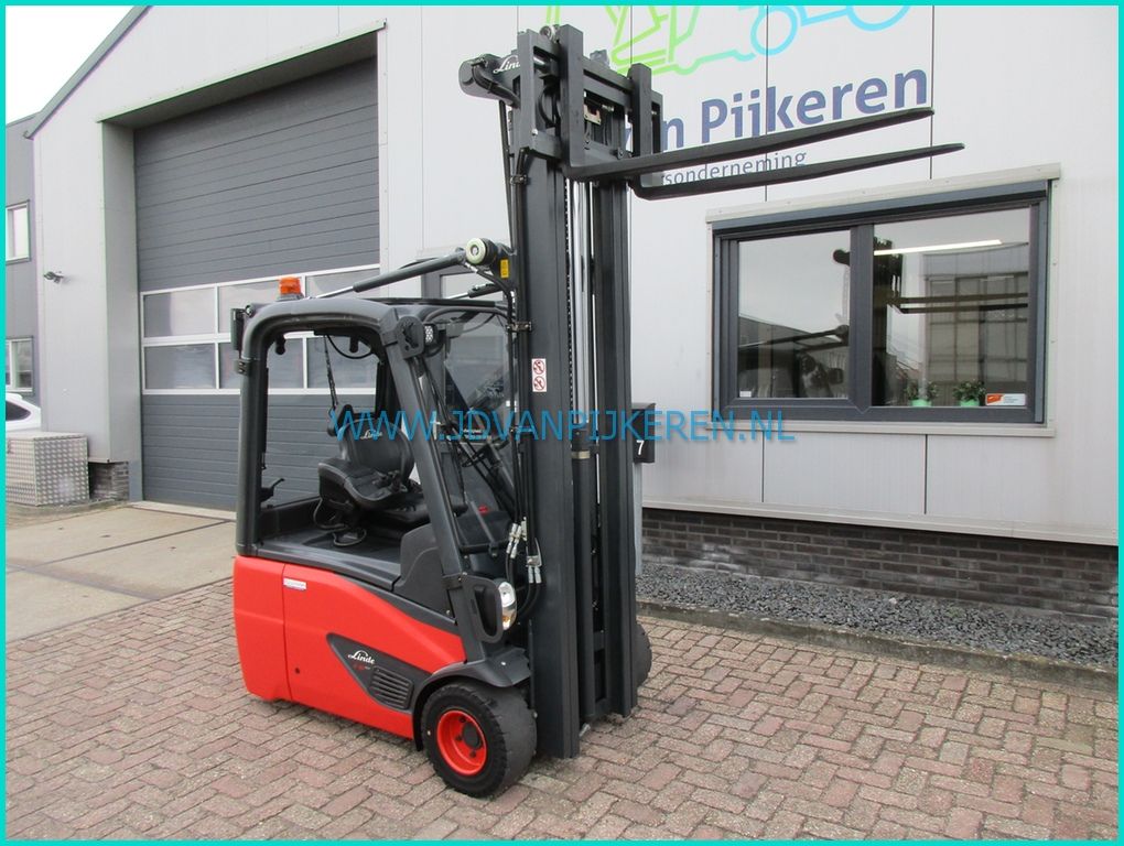 Linde E18-02 5355uur+triplex6.47m+sideshift+accu70%