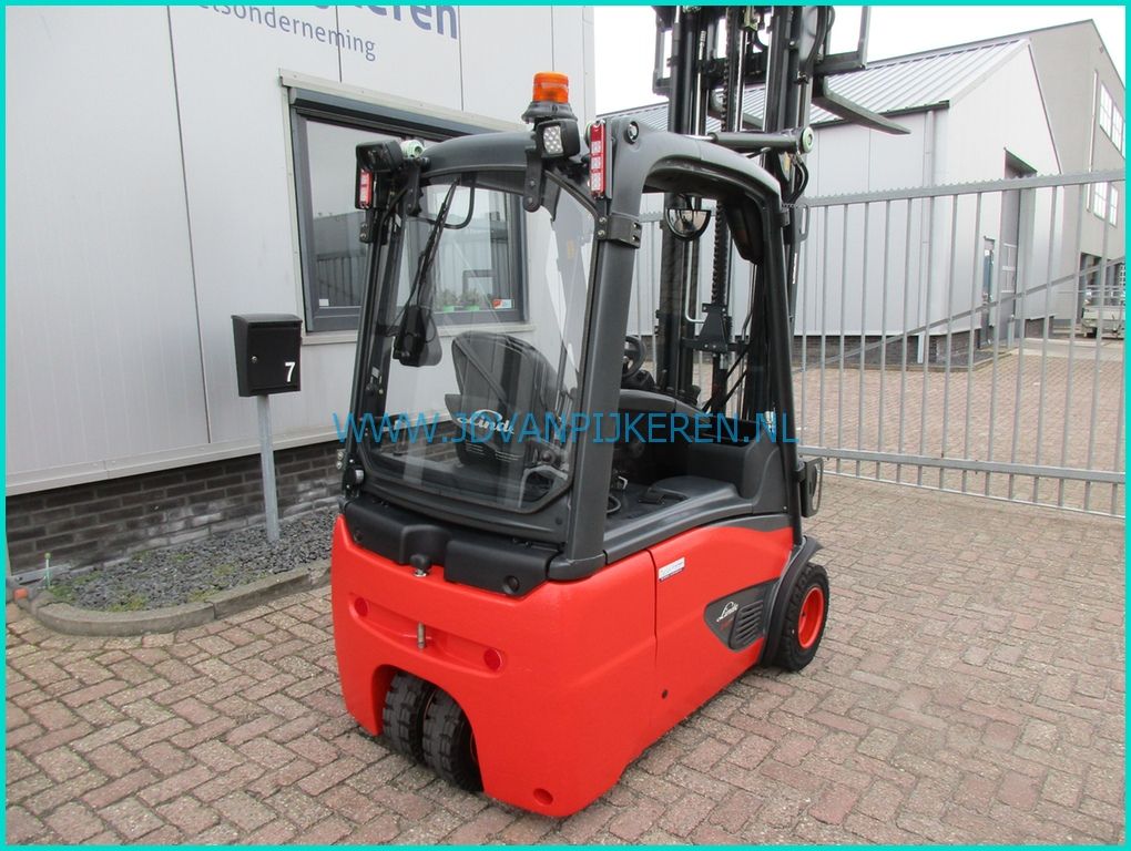 Linde E18-02 5355uur+triplex6.47m+sideshift+accu70%