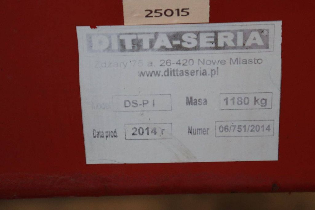 Ditta-Seria DS-PI 2014 Anhänger-Arbeitsbühne
