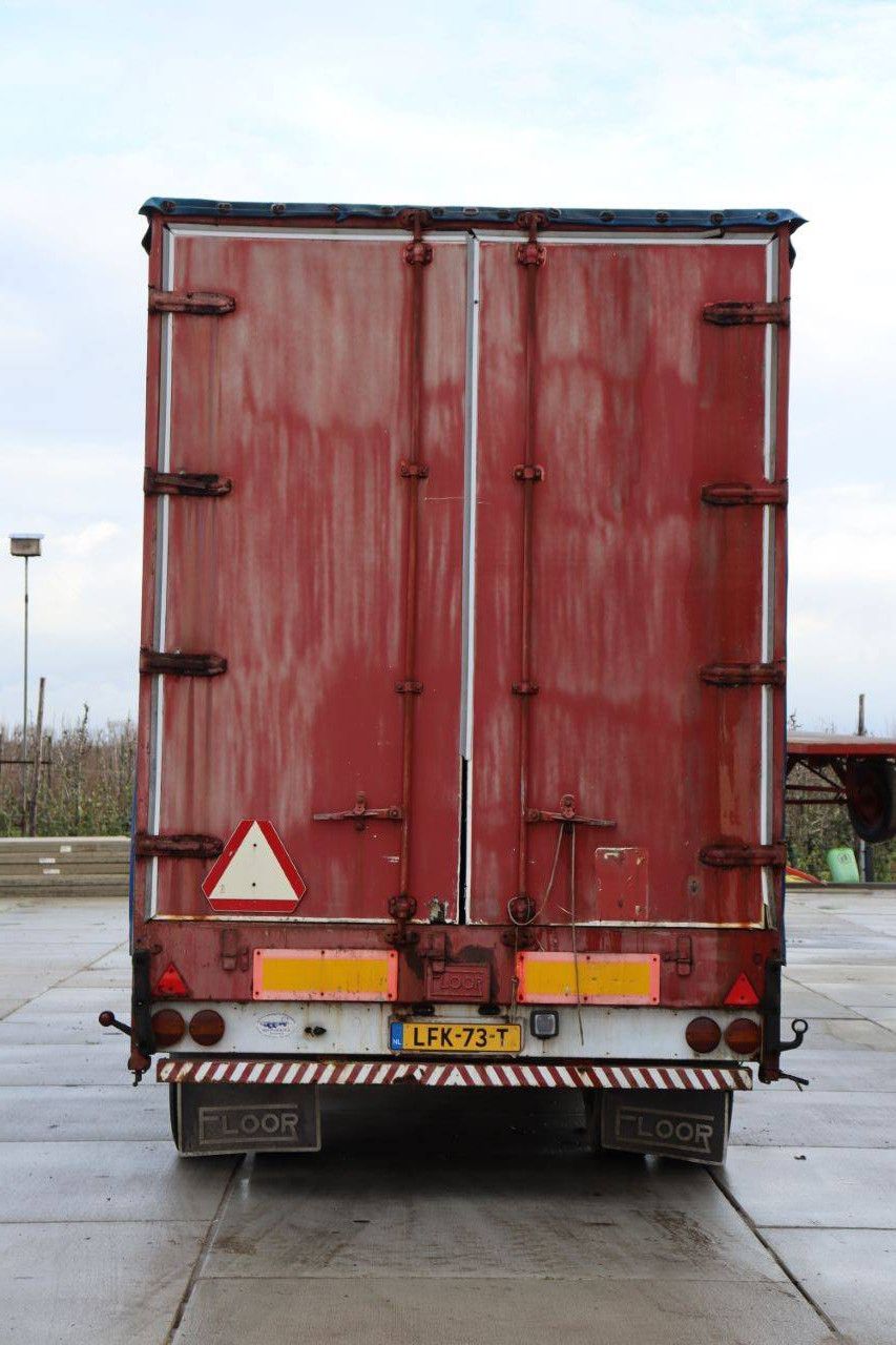 Curtain-sided semi-trailer Floor PLA-10-101 1989