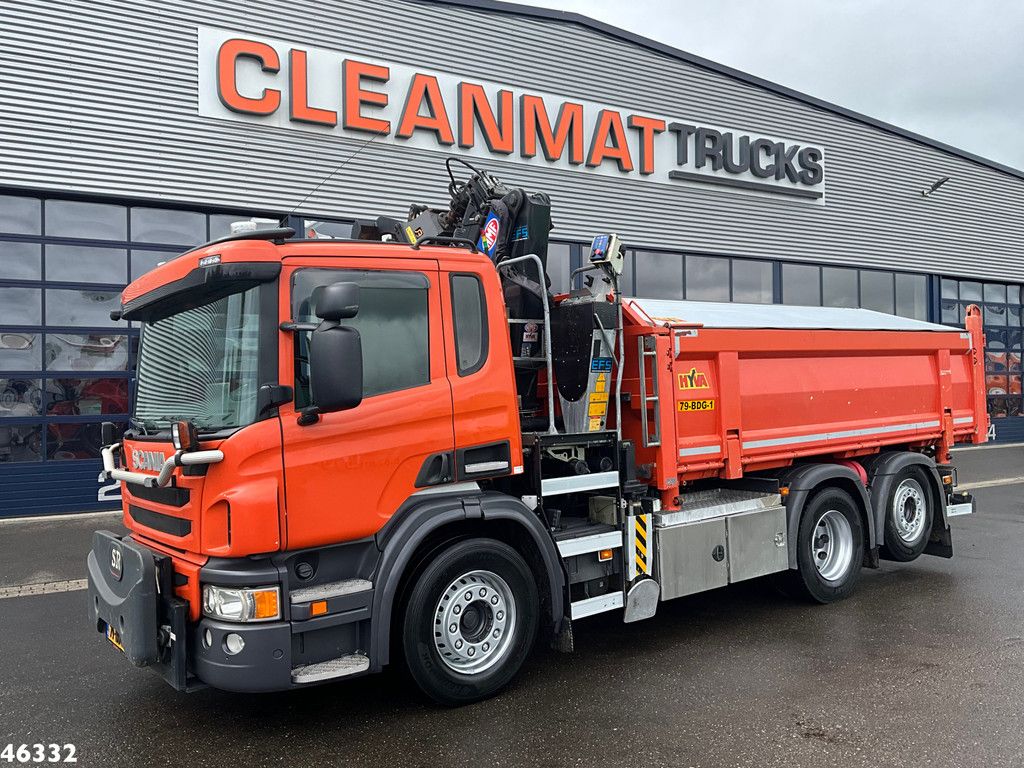Scania P 320 HMF 14 Tonmeter Z-kraan Just 199.760 km!