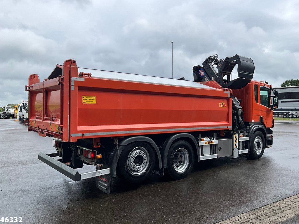 Scania P 320 HMF 14 Tonmeter Z-kraan Just 199.760 km!
