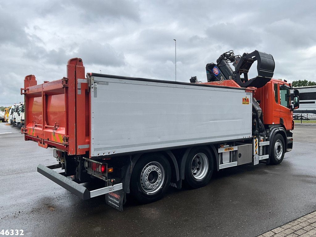 Scania P 320 HMF 14 Tonmeter Z-kraan Just 199.760 km!