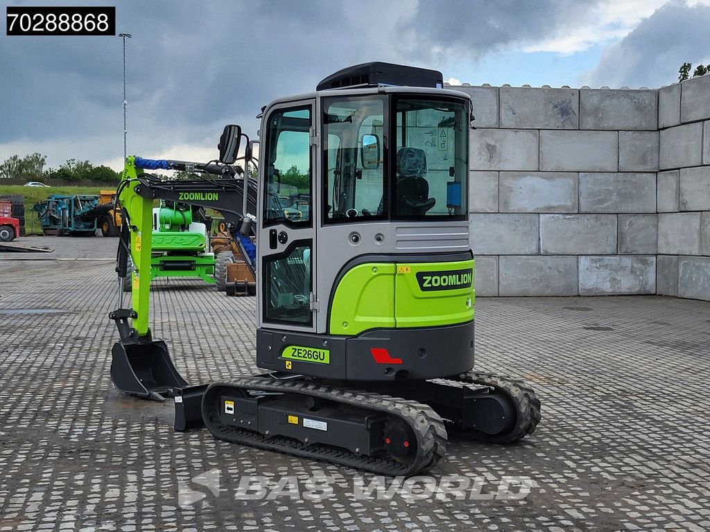 Zoomlion ZE26 GU AIRCO - FACTORY WARRANTY - KUBOTA ENGINE - CE