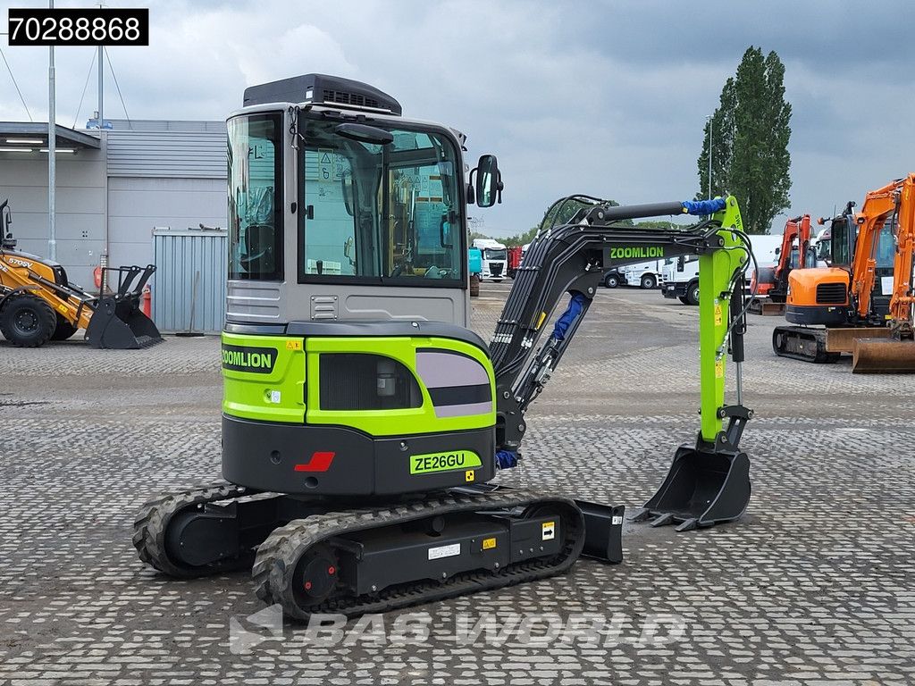 Zoomlion ZE26 GU AIRCO - FACTORY WARRANTY - KUBOTA ENGINE - CE