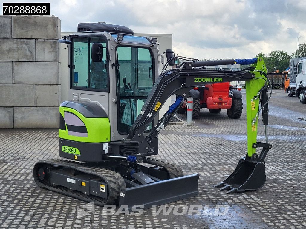 Zoomlion ZE26 GU AIRCO - FACTORY WARRANTY - KUBOTA ENGINE - CE