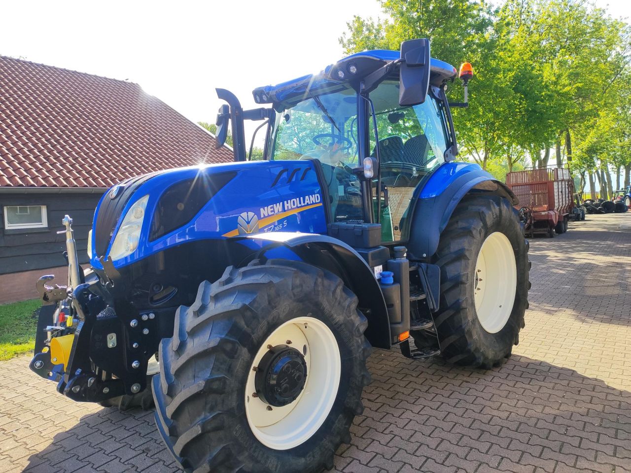 Mooie New Holland T7.165 S met 2567 draaiuren