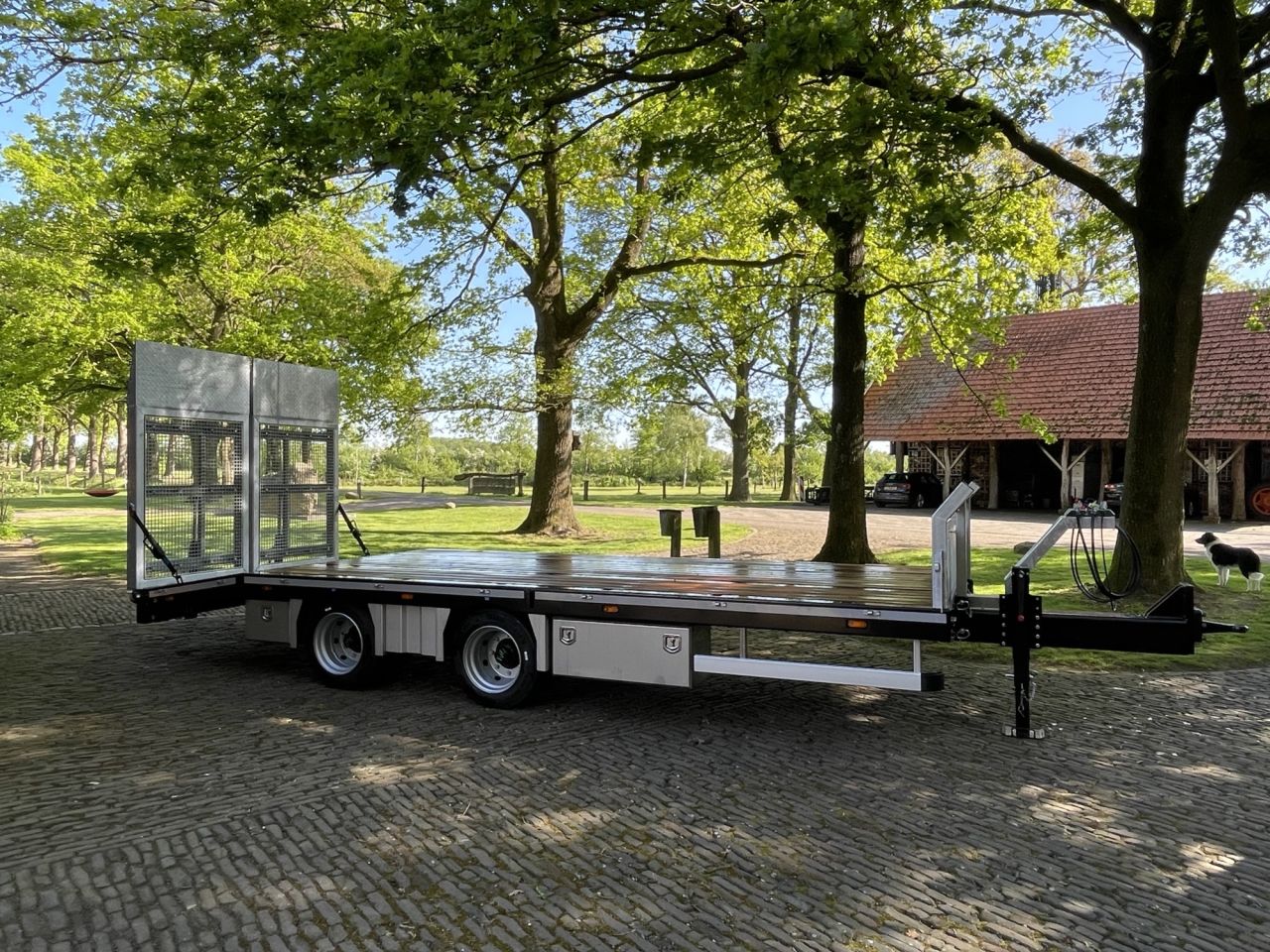 Dieplader oprijwagen