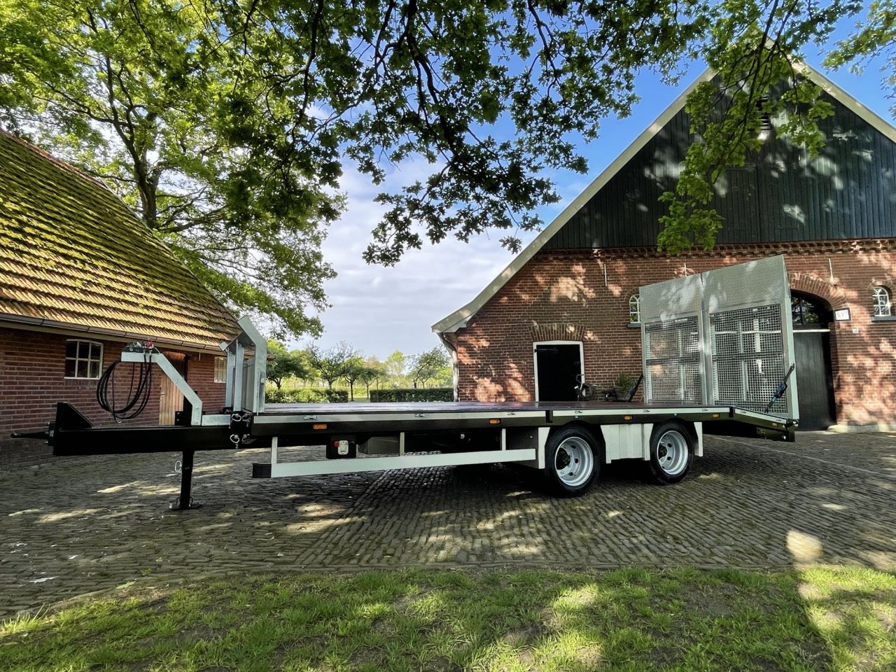 Dieplader oprijwagen