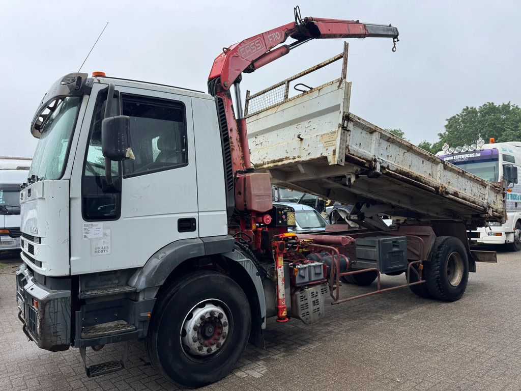 Iveco Eurotech **190E27-TIPPER + FASSI F110A.21**