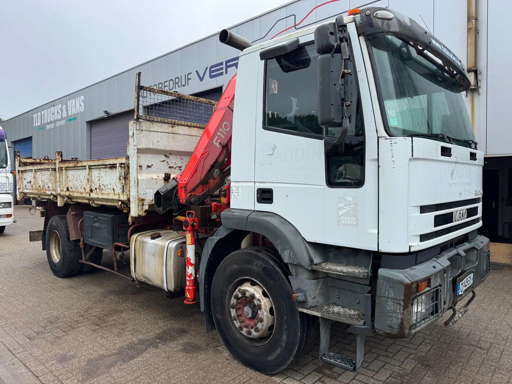 Iveco Eurotech **190E27-TIPPER + FASSI F110A.21**