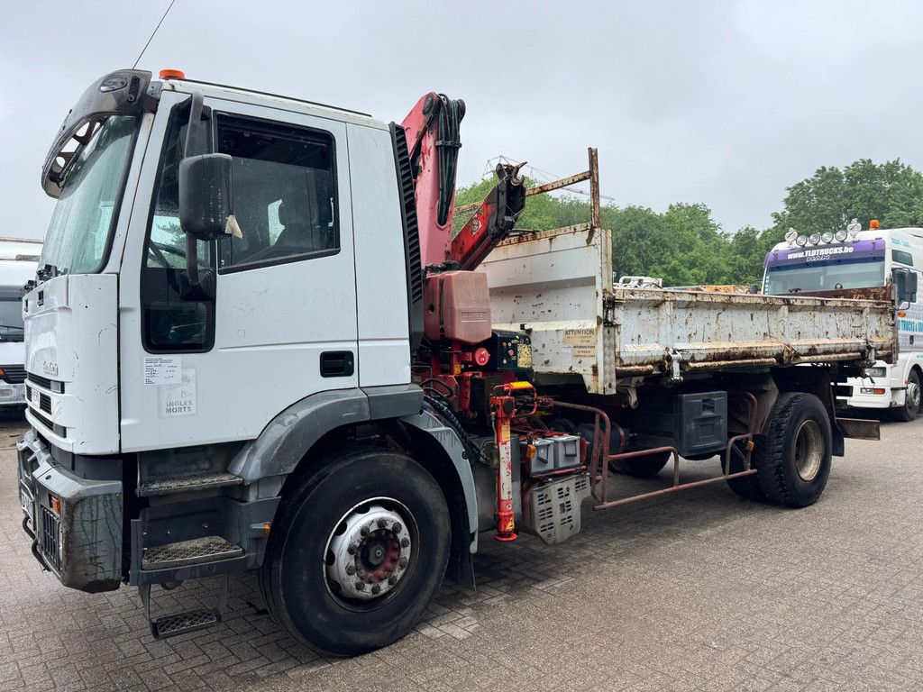 Iveco Eurotech **190E27-TIPPER + FASSI F110A.21**