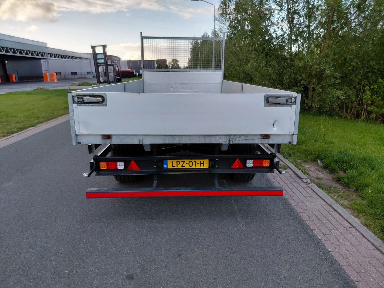 Landbouw aanhanger zeer nette aanhanger