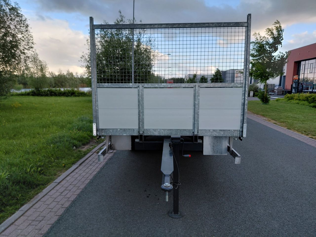 Landbouw aanhanger zeer nette aanhanger