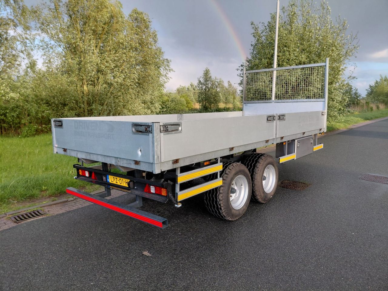 Landbouw aanhanger zeer nette aanhanger
