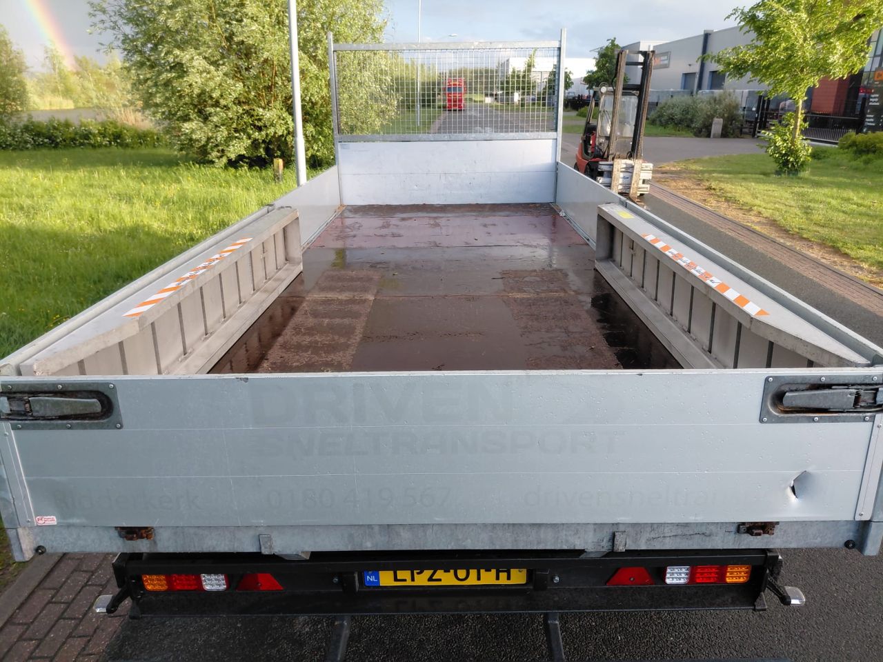 Landbouw aanhanger zeer nette aanhanger