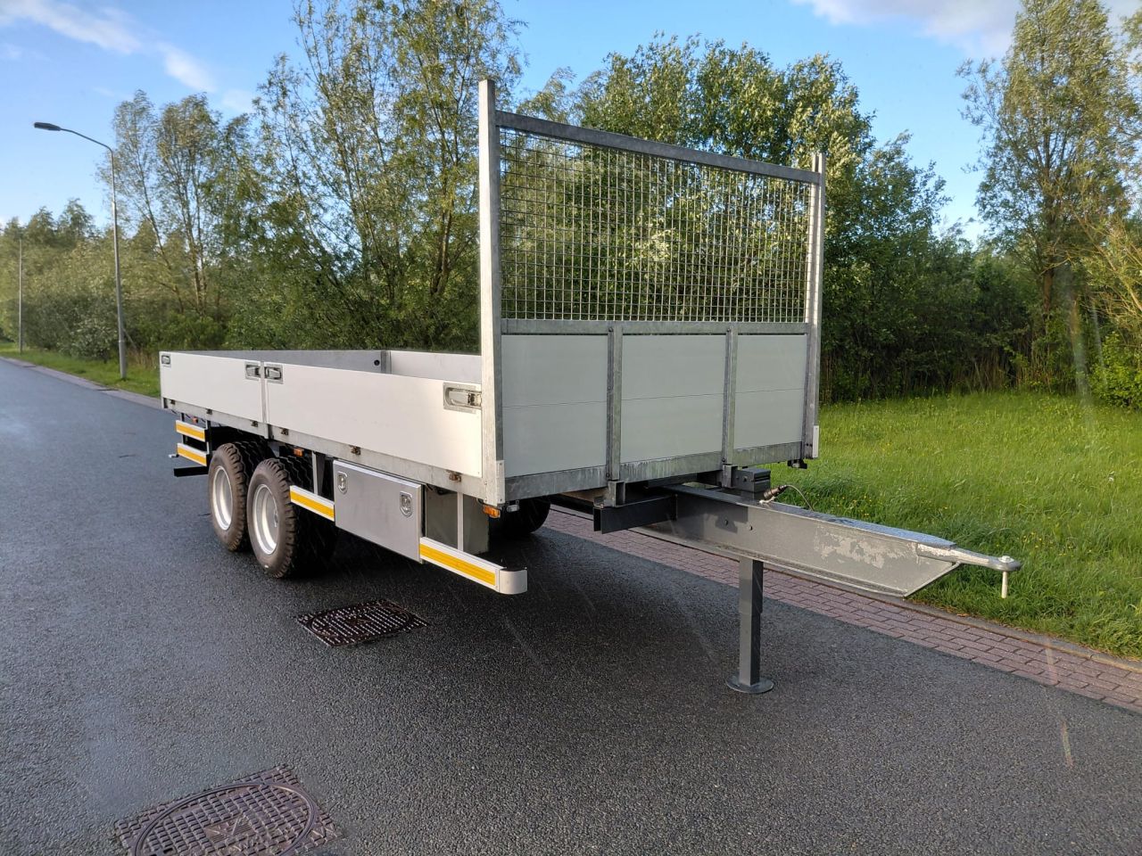 Landbouw aanhanger zeer nette aanhanger