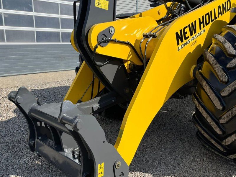 New Holland W190D  DK-Model. LONG REACH med de høje VF 710/65R30 hjulmonteri