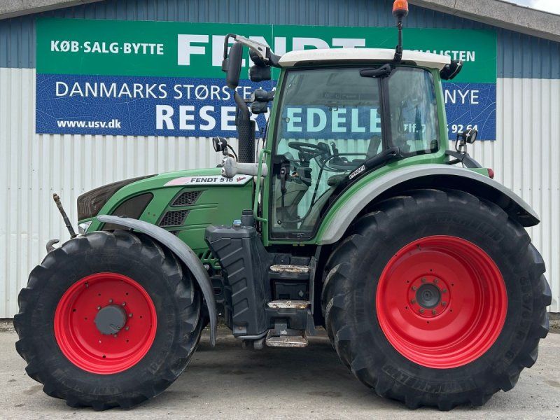 Fendt 516 Vario SCR Profi Med Front PTO + Luftbremser