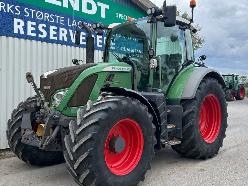 Fendt 516 Vario SCR Profi Med Front PTO + Luftbremser