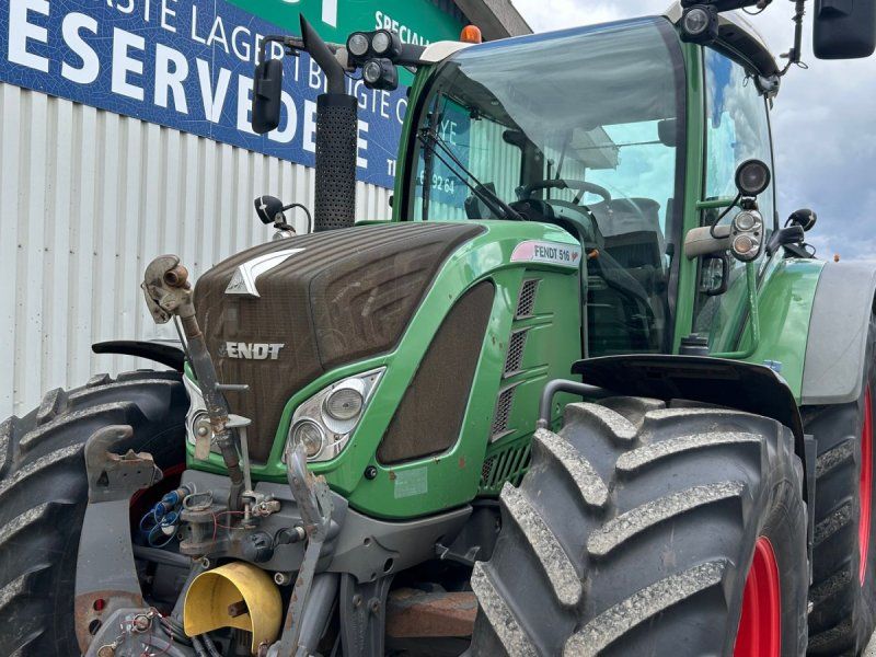 Fendt 516 Vario SCR Profi Med Front PTO + Luftbremser