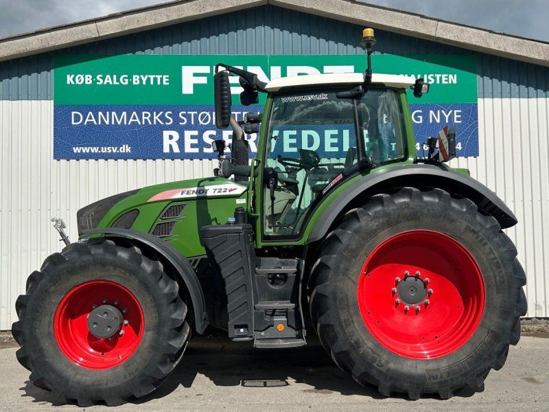 Fendt 722 Vario S4 Profi Plus Med Front PTO