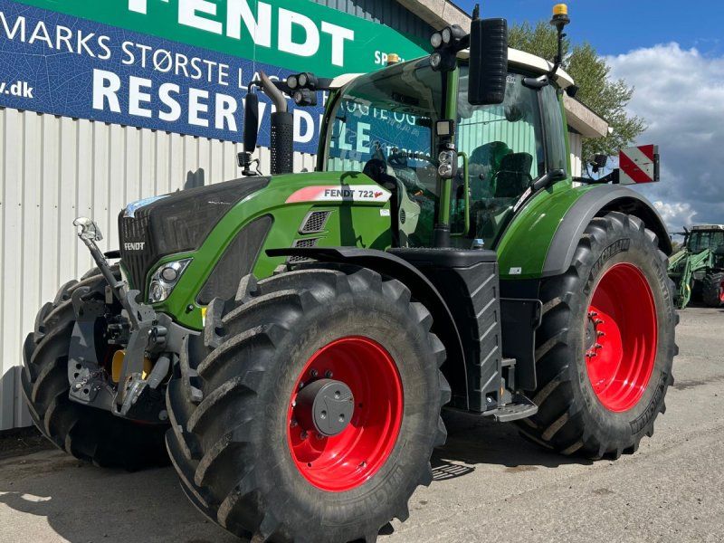 Fendt 722 Vario S4 Profi Plus Med Front PTO