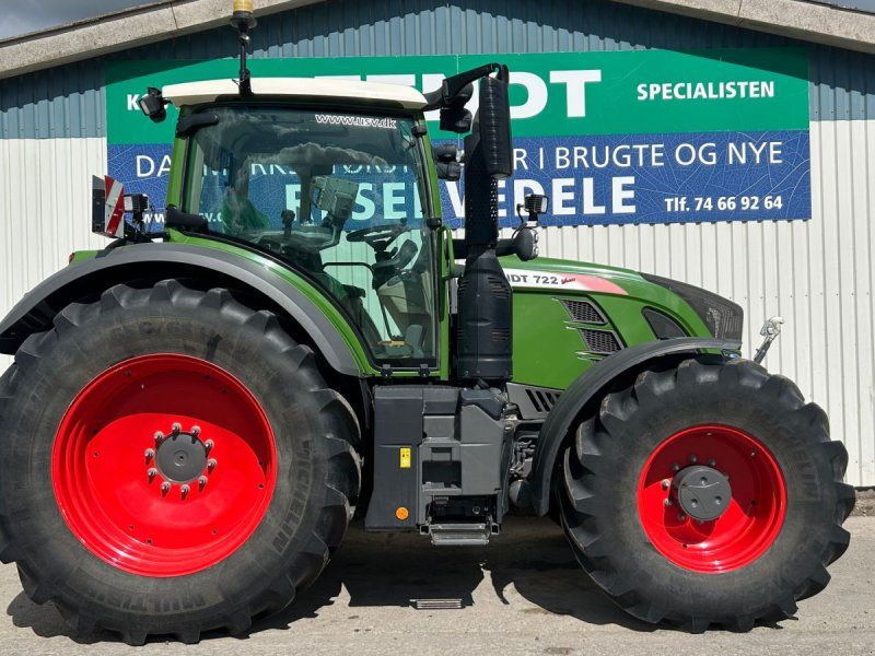 Fendt 722 Vario S4 Profi Plus Med Front PTO
