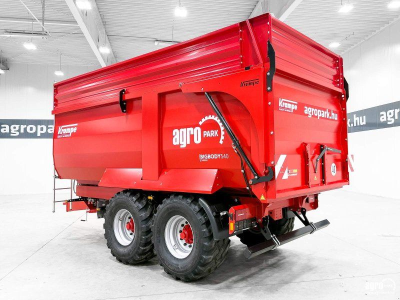Krampe BigBody 540 Carrier (BB 540) UN 15 tons capacity, 26 m3, 60