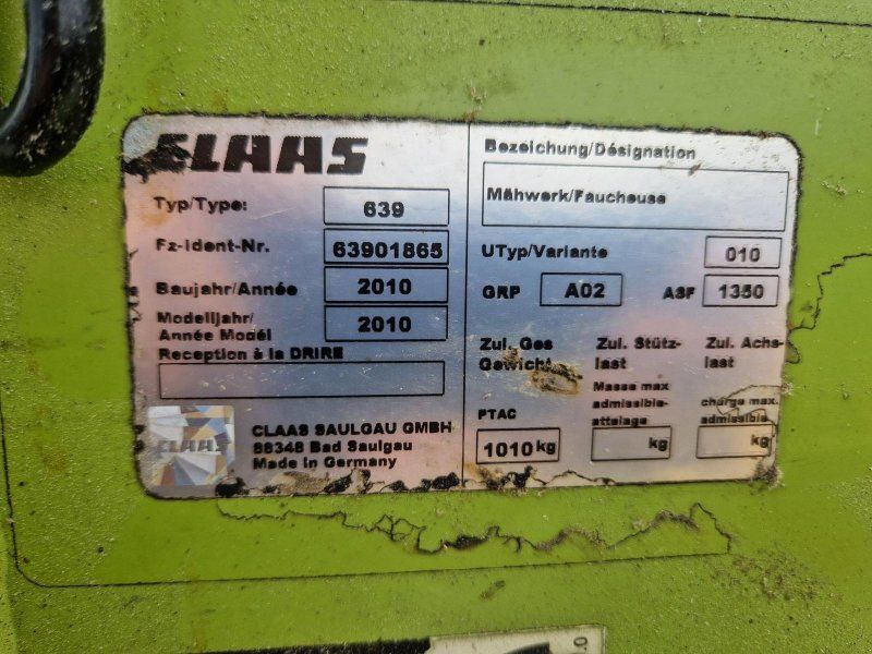 Claas DISCO 3100 FC Profil