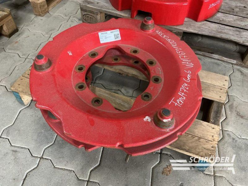 Fendt ANBAUSATZ / ADAPTERPLATTEN RADGEWICHTE