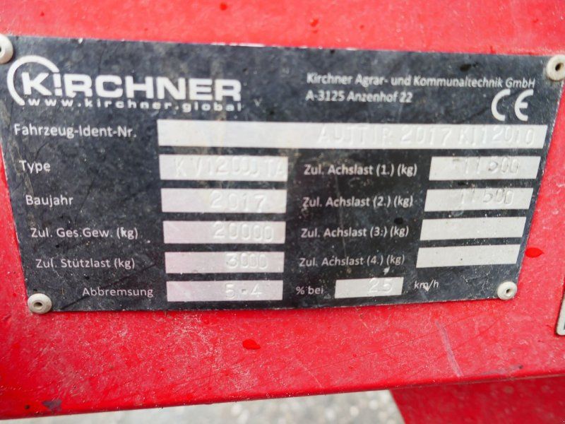 Kirchner KV 12000 TA