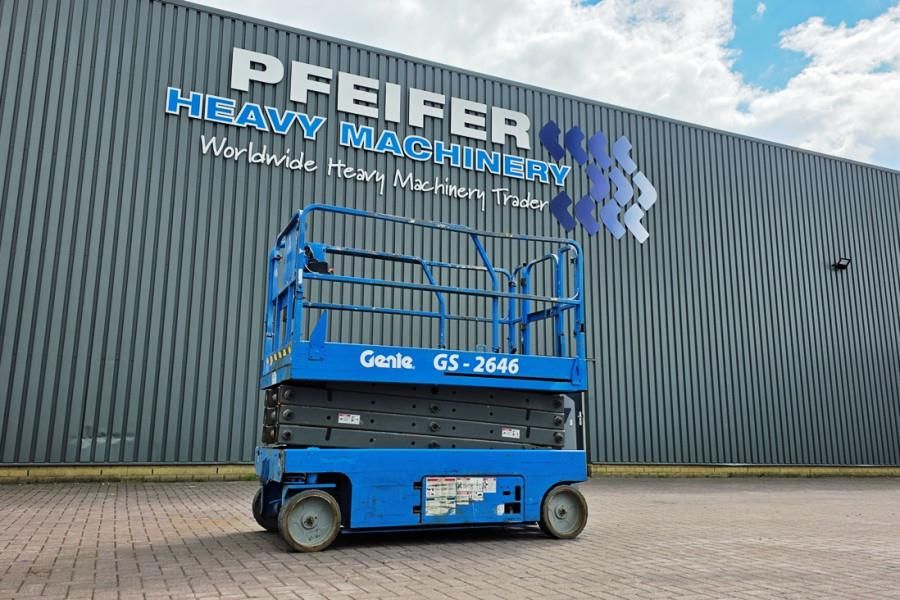 Genie GS2646 Electric, Working Height 9.80m, Capacity 45