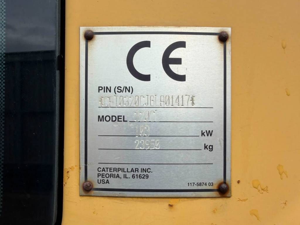 CAT 320C L | NEW CHAINS