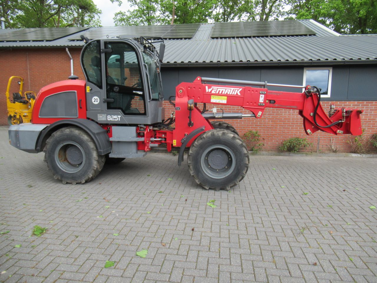 Wematik 825t loader met uitschuifmast